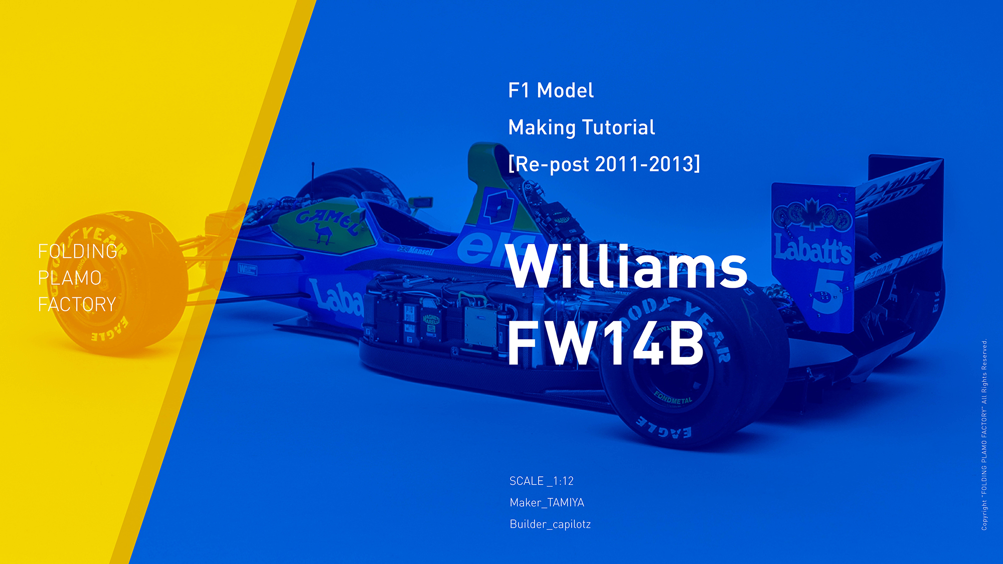 Building the Williams FW14B No.19 Finish